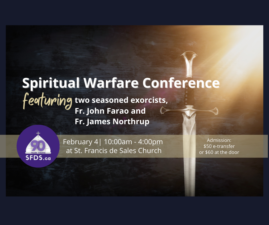 Spiritual Warfare Conference St. Francis de Sales